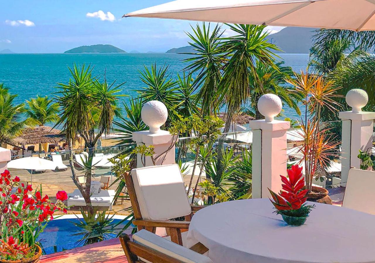 Dpny Beach Hotel & Spa Ilhabela Exterior photo View of the beach from the hotel